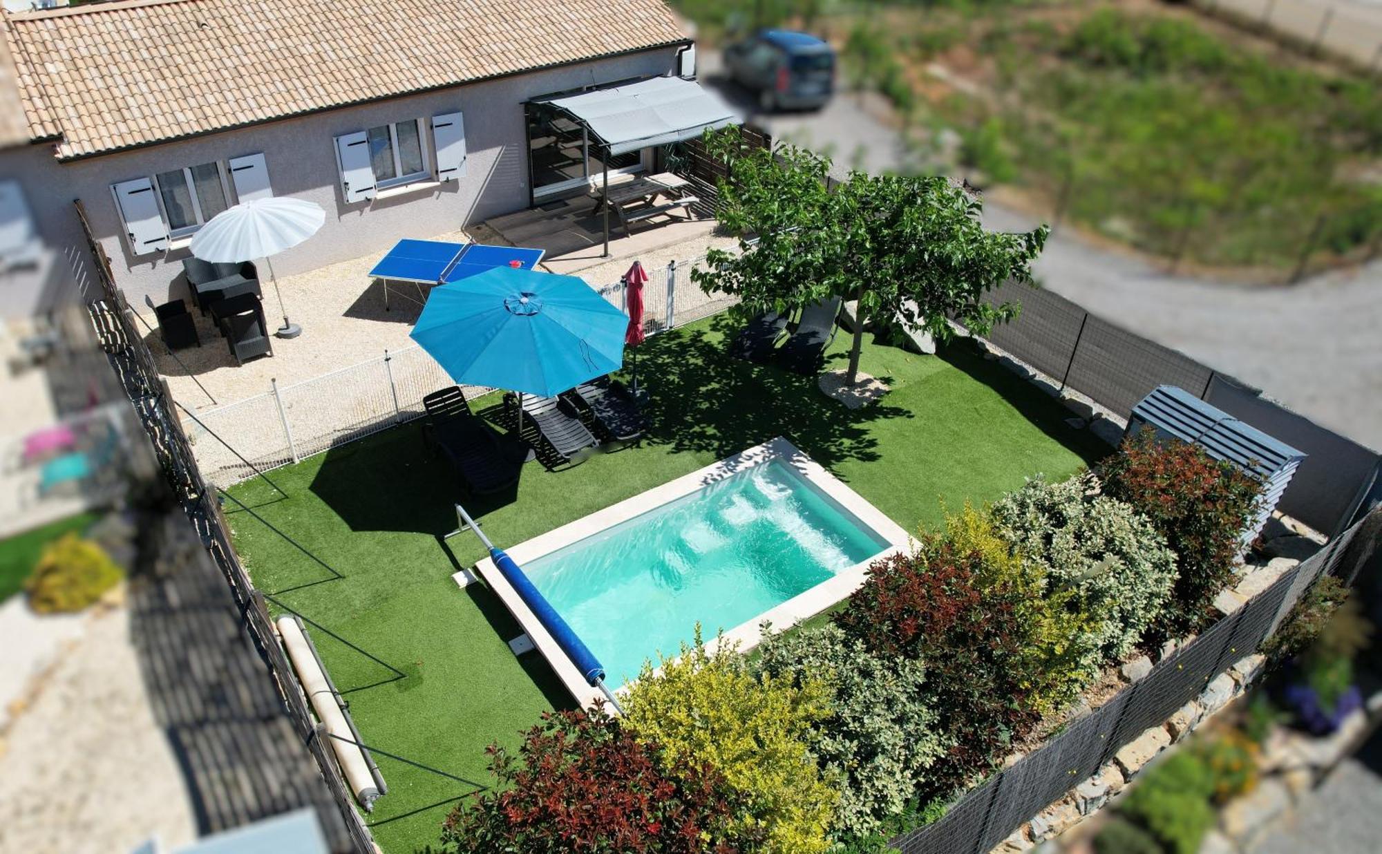 En Ardeche, Gite L'Odyssee Climatise Avec Sa Piscine Privee Et Chauffee ジョワイユーズ エクステリア 写真