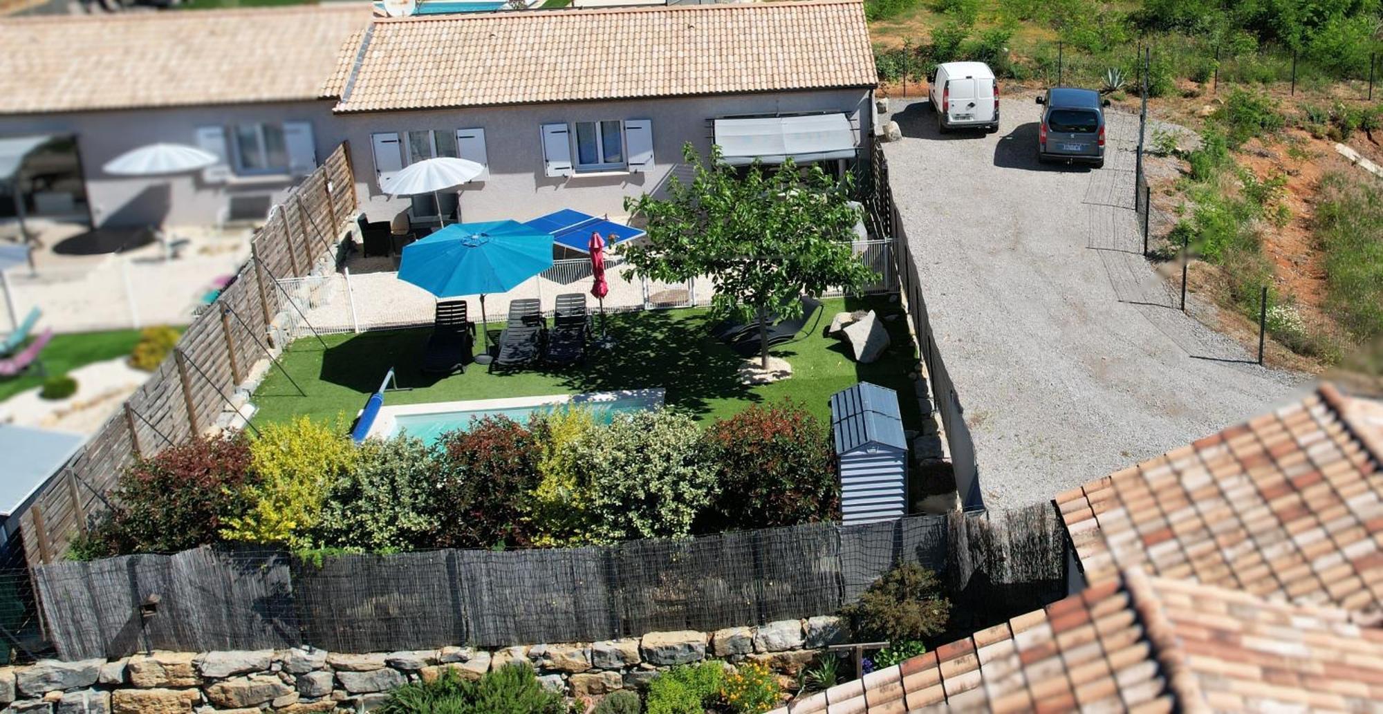 En Ardeche, Gite L'Odyssee Climatise Avec Sa Piscine Privee Et Chauffee ジョワイユーズ エクステリア 写真